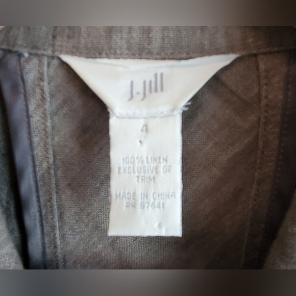 J.Jill linen jacket - Picture 5 of 9